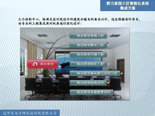 所有分类 工程科技 信息与通信 群力家园智能化系统集成方案 几个控制